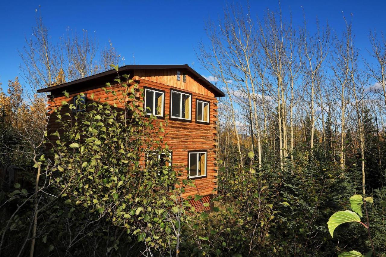 Denali Park View Family Log Cabin Exterior photo